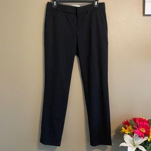 Banana Republic Logan Fit Work Office Pants Black Size 0